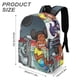 thumbnail image 3 of Amada la Aventura-theme Backpack, Campus style schoolbag Bookbag with Adjustable Shoulder Straps And Large Zip Compartment, Unisex Travel Bags.42x30x15cm, 3 of 6
