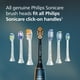 thumbnail image 4 of Repuesto Cabezas De Cepillo Sonicare A3 All-In-One Pack 2 Negro, 4 of 7