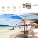 thumbnail image 3 of Gafas de sol de moda europeas y americanas con el mismo estilo, montura de metal, doble haz, personalidad, montura grande, gafas de sol vintage, 3 of 5