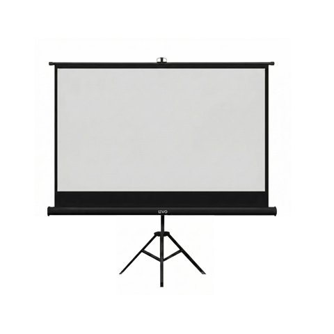 Telón Proyector 100 Pulgadas 200 X 150 Cm Negro Levo