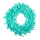 thumbnail image 1 of Corona Navideña Vickerman Abeto Aqua 24 cm Sin Luces Decoración de Interior, 1 of 4