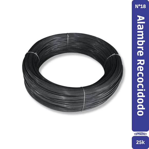 Alambre Negro Recocido N18 25Kg