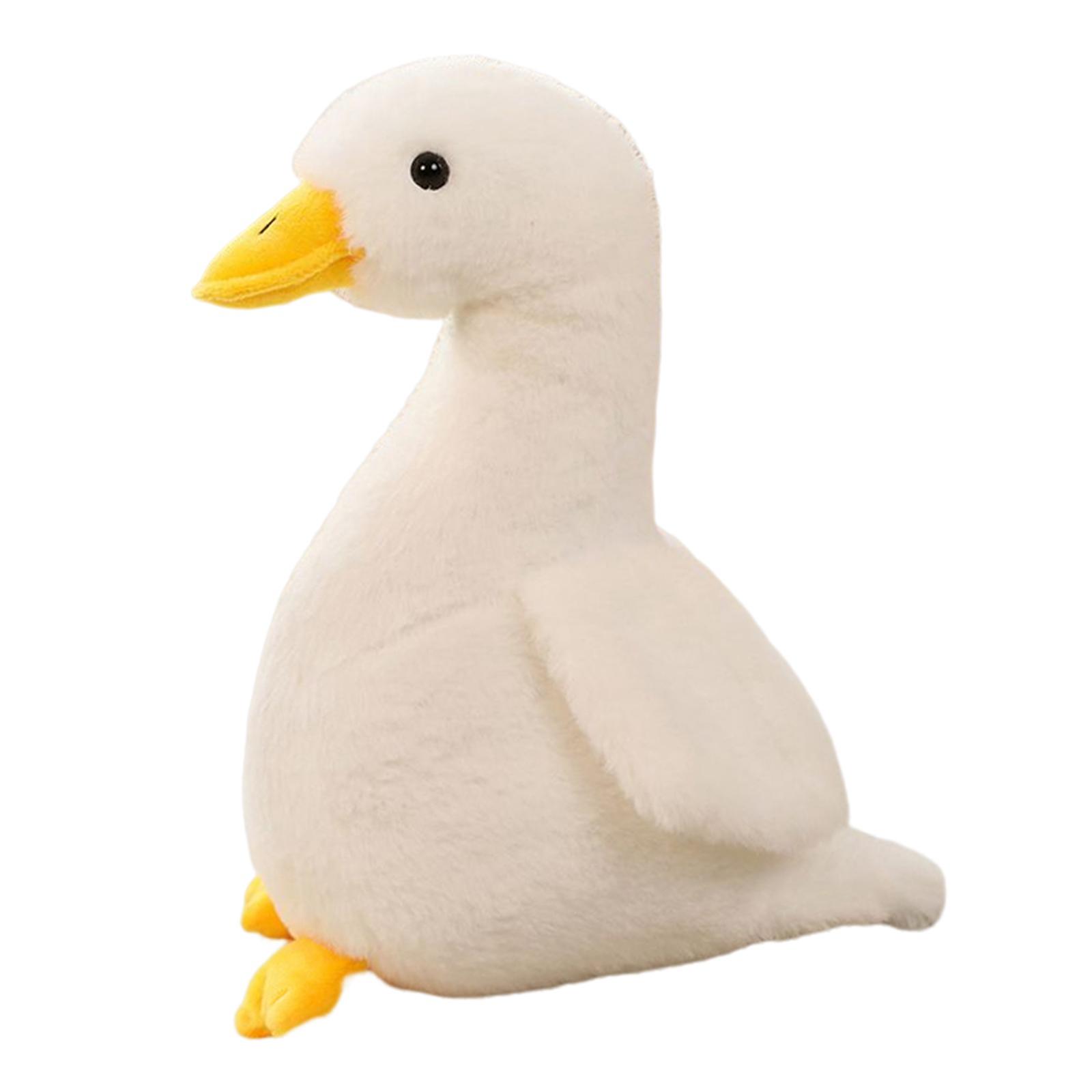 Bothyi - Juguete De Peluche Infantil Animal Pato Muñeca Decoración Niños Niñas Regalos 30 Cm Blanco