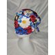 thumbnail image 1 of Gorro Clínico Lycra flores tricolor, 1 of 1