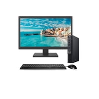 Kit Monitor + Mini Pc Dell 3060 Micro (I5 8Gb 256Gb Ssd) + Teclado & Mouse Reacondicionado Grado A