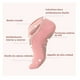 thumbnail image 2 of Calcetines Yoga Antideslizantes Transpirables Cruz Colores - Rosa / Talla Única, 2 of 5