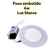 thumbnail image 1 of Foco Embutido Redondo 6w Blanca, 1 of 2