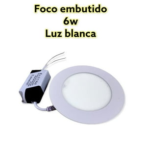 Mundo Eve - Foco Embutido Redondo 6W Blanca