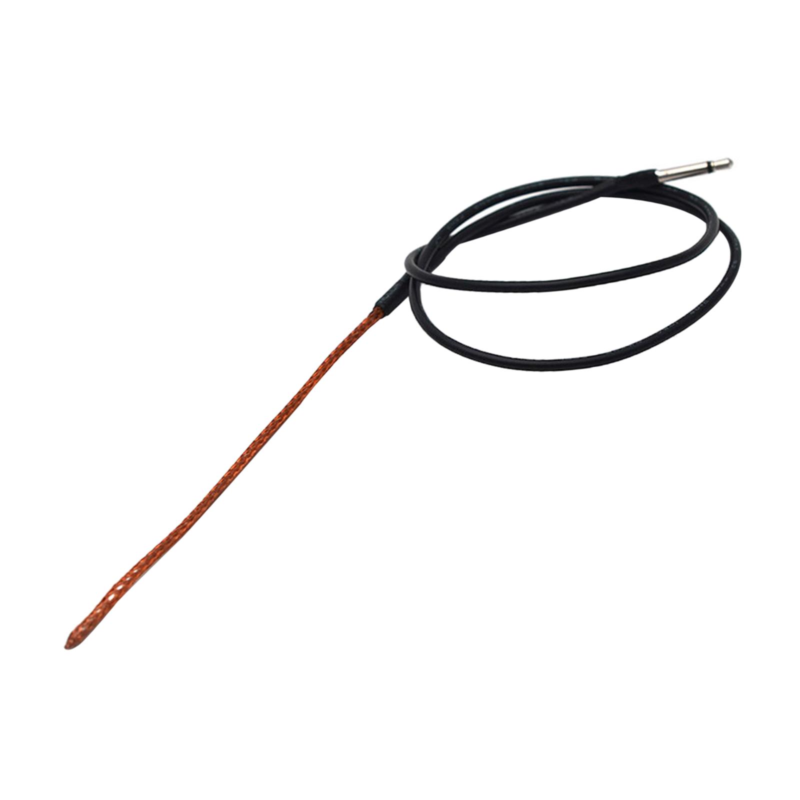 Magideal - Arnés Transductor Piezoeléctrico Para Guitarra, Pastilla Piezoeléctrica Debajo Del Sillín, Cable Duradero Para Varilla De Pastilla De Guitarra Para 6