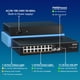 thumbnail image 3 of Conmutador Ethernet YuanLey 2.5G de 18 puertos 16 x 2.5 Gb Base-T 2 x 10 G SFP+, 3 of 7