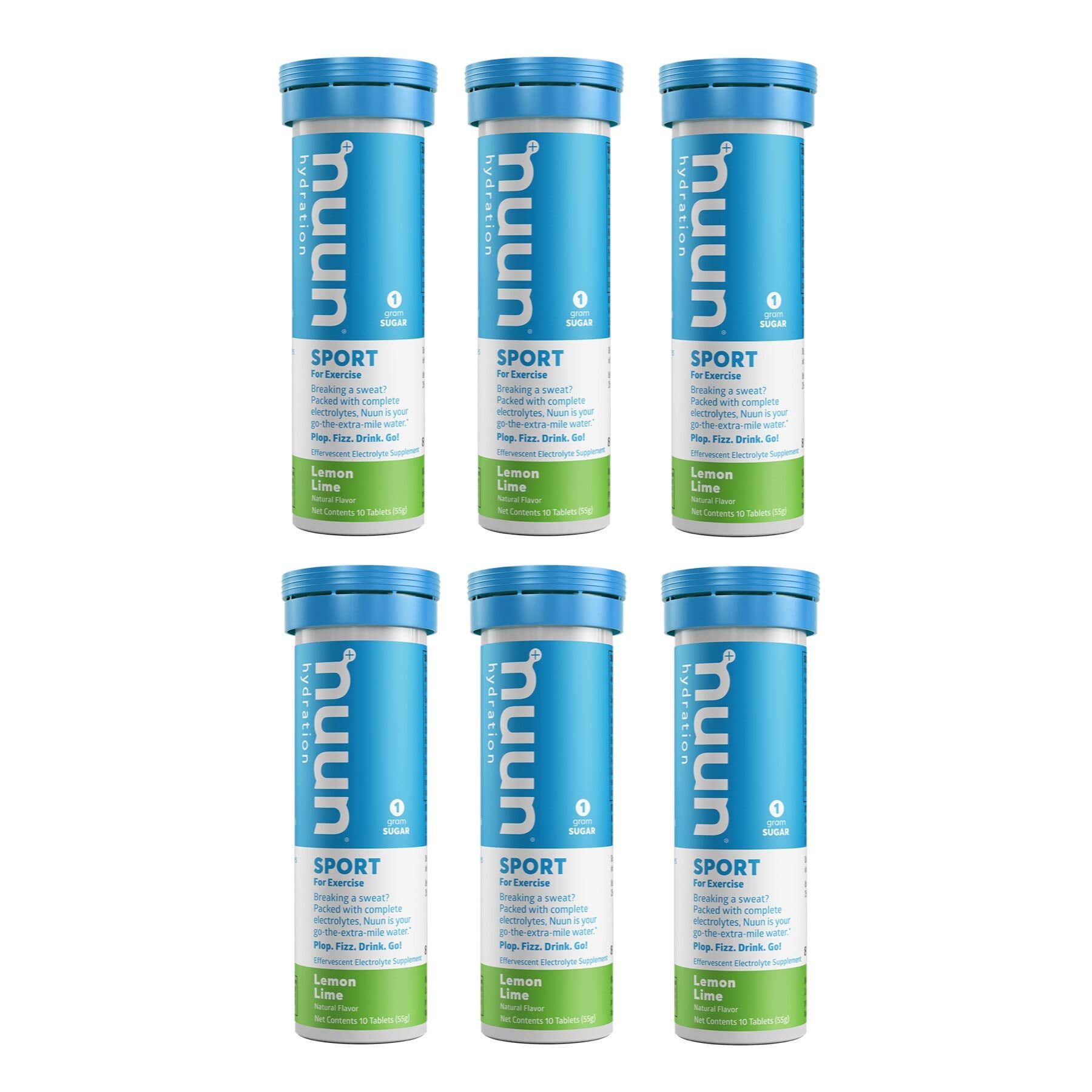Tabletas Para Bebidas Mejoradas Con Electrolitos Nuun Active Lemon+lime