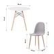 thumbnail image 3 of Juego De Comedor Redondo De 4 Sillas Blanco, 3 of 6