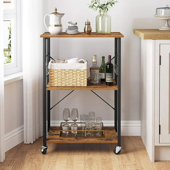 Estantería de Cocina con Ruedas y Ganchos - ABA60