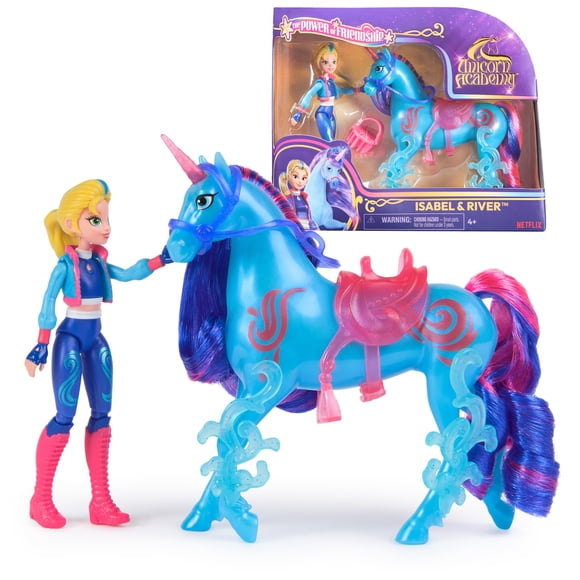Set El poder de la amistad de Isabel y River de Toy Unicorn Academy