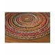 thumbnail image 3 of Alfombra Decoghar Yute Chindi Boho 1.2x1.2m, 3 of 3