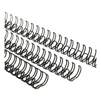 Genérico - Anillo Metalico Doble Cero 3:1 14.3Mm (9/16) 10 Unid. Negro