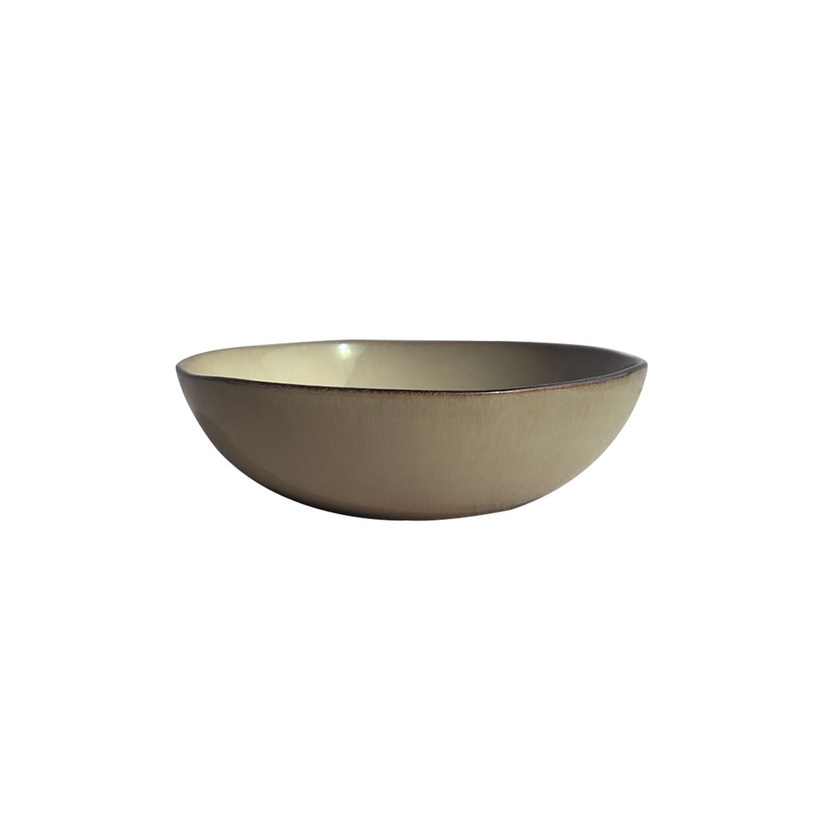 Mova - Set De 6 Bowl Redondo Ceramica 18x5.2 Cm Linea Ekos - Tipo Gres