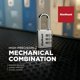 thumbnail image 5 of Candado Kwikset de combinación de 3 dígitos color plateado (1 unidad), 5 of 6