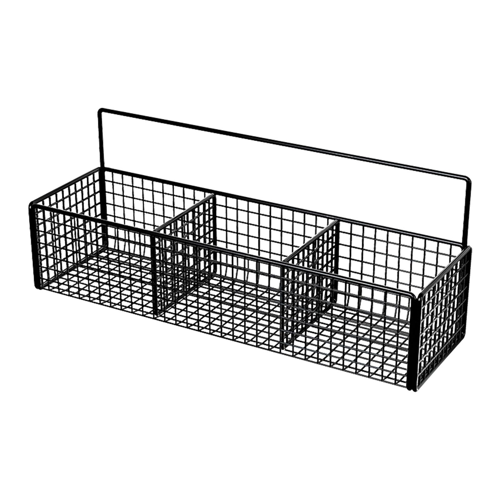 Magideal - Cesta Organizadora De Alimentos, Cesta Colgante De Cocina, Multiusos, Cesta De Frutas De Granja, Cesta De Almacenamiento De Alambre De Metal Para Baño