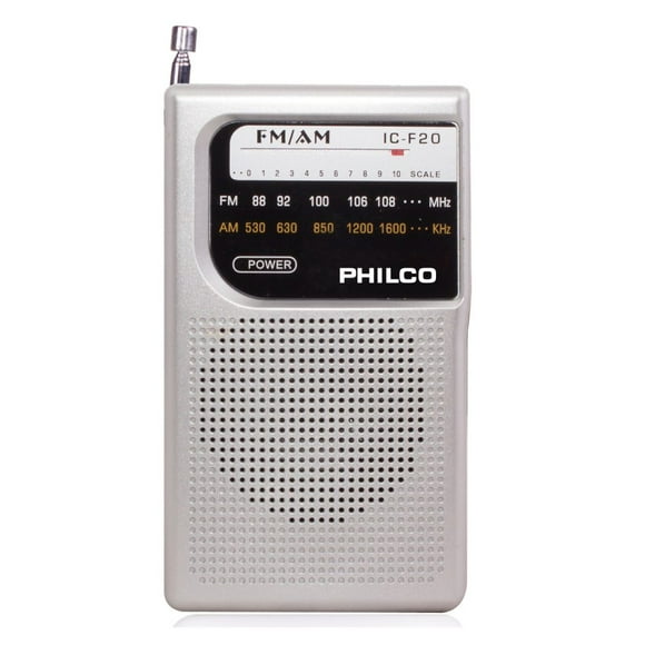 Radio AM/FM Portatil Philco IC-F20