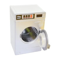 Magideal - Casa De Muñecas, Lavadora, Juguete Para Jugar A Las Casitas, 1/12, Simulación De Juego De Rol, Coordinación De Ojos A Mano, Juguete De Lavadora Pequeñ