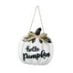 thumbnail image 1 of Letrero Colgante Para Puerta, Placa De 10x12 Pulgadas, Señal De Bienvenida Para Otoño, Halloween, Vacaciones, Color Blanco, 1 of 5