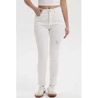 Fashionspark - Jeans Mujer Super Skinny Lia Blanco