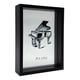 thumbnail image 2 of Cuadro De Vidrio Marco Negro Diseño Piano Decorativo Grande, 2 of 5