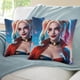 thumbnail image 3 of Harley Quinn Fundas de almohada de terciopelo con tema, regalos de funda de almohada, decoración para el hogar, cojín de lanzar, regalo de cumpleaños para fans y parejas.56*56cm., 3 of 6