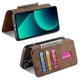 thumbnail image 2 of Funda Billetera Magnética para Xiaomi 13T Soporte Tarjetas Desmontable Marrón, 2 of 6