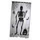 thumbnail image 5 of Cortina De Puerta De Halloween Cortina De Ventana Para Suministros De Decoración De Entrada Esqueleto, 5 of 5