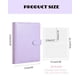 thumbnail image 2 of Carpeta Para Tarjetas A5 Para Fotos Con 30 Fundas De Cuero Pu Morado, 2 of 6