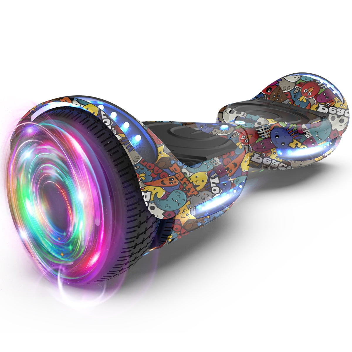 Hoverstar - Hoverboard Skate Eléctrico Con Altavoz Inalámbrico Y Luces Led Adecuado Para Niños, Niñas Y Niños Para Uso En Interiores Y Exteriores