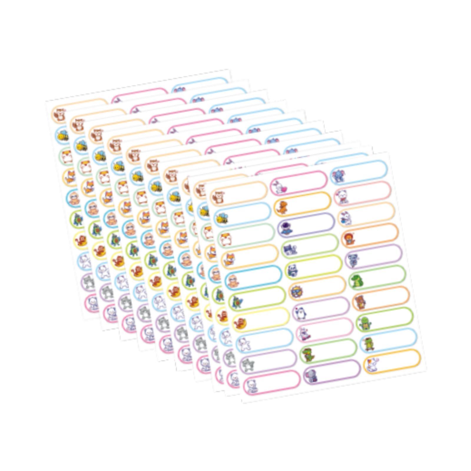 Bothyi - 10 Piezas Nombre Etiquetas Clasificación Nombre Pegatinas Para El Festival De Estudiantes De La Escuela