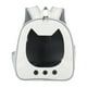 thumbnail image 4 of Mochila Transportadora Para Gatos Ventilada Grande Aprobada Por Aerolíneas Caminar Senderismo Blanco, 4 of 5