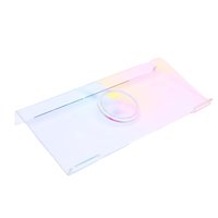 Magideal - Soporte De Teclado Elevador De Teclado Inclinable Pequeño Soporte De Teclado Acrílico Fácil De Limpiar Soporte De Soporte Para Uso Diario En El Hogar