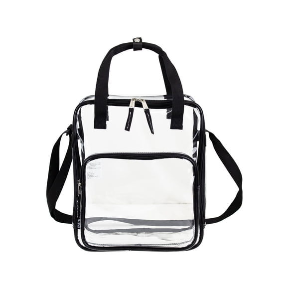 Bolso Transparente Eastsport Chico 30x25x15 cm PVC Cierre