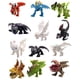 thumbnail image 1 of Toysvill Set de 12 Mini Figuras de Dragón de Plástico, 4,5 cm, 1 of 8