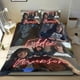 thumbnail image 1 of Eddie Munson Conjunto de sábanas temático, trío de piezas, cómodo y amigable con la piel, diseño único, regalo de decoración para el hogar para familiares, amigos y fans,135cm *200cm, 1 of 6