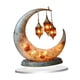 thumbnail image 1 of Decoración De La Luna Del Ramadán Adornos Rústicos De Eid Mubarak Para La Fiesta De La Fiesta Del Dormitorio, 1 of 5