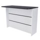 thumbnail image 3 of Barra Auxiliar de Cocina Fendi Wengue - Blanco, 3 of 11