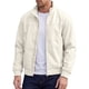 thumbnail image 1 of Chaqueta Bomber Ligera de Trabajo y Golf con Cremallera para Hombre INSPIRE CHIC para Primavera y Otoño L Beige, 1 of 6