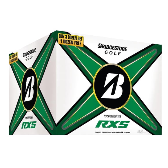 Pelota de golf Bridgestone Tour B RXS Quadfecta de generación anterior