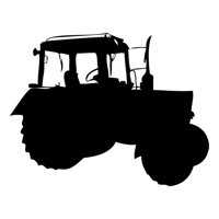 Rienda Libre Graphics - Decomural Tractor Farm Vehicle Ws-17294