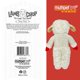 thumbnail image 4 of Juguete para perros con forma de chuleta de cordero de pie para múltiples mascotas, 33 cm, con chirriador, 4 of 7