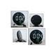 thumbnail image 5 of Reloj De Pared Digital Led Grande De 23cm Redondo Con Control Remoto USB, 5 of 6