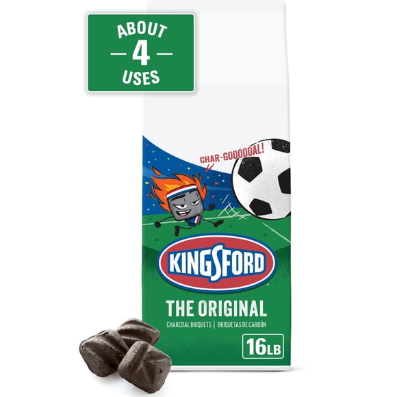 Briquetas de Carbón Kingsford Original 16 LB 7,25 kg Madera