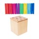 thumbnail image 2 of Madera De Color De Madera Toy De Juguete De Juguete De Juguete De Madera Para 12-18 Meses Regalos De Vacaciones Palos, 2 of 5