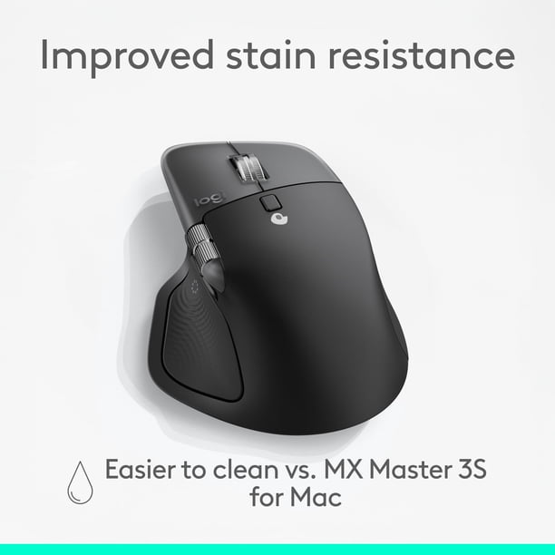 Mouse inalámbrico Logitech MX Master 4 para Mac Bluetooth USB-C