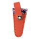 thumbnail image 5 of Estuche Para Tijeras De Manualidades, De Cuero Sintético, Para Coser Y Bordar, Color Naranja, 5 of 5